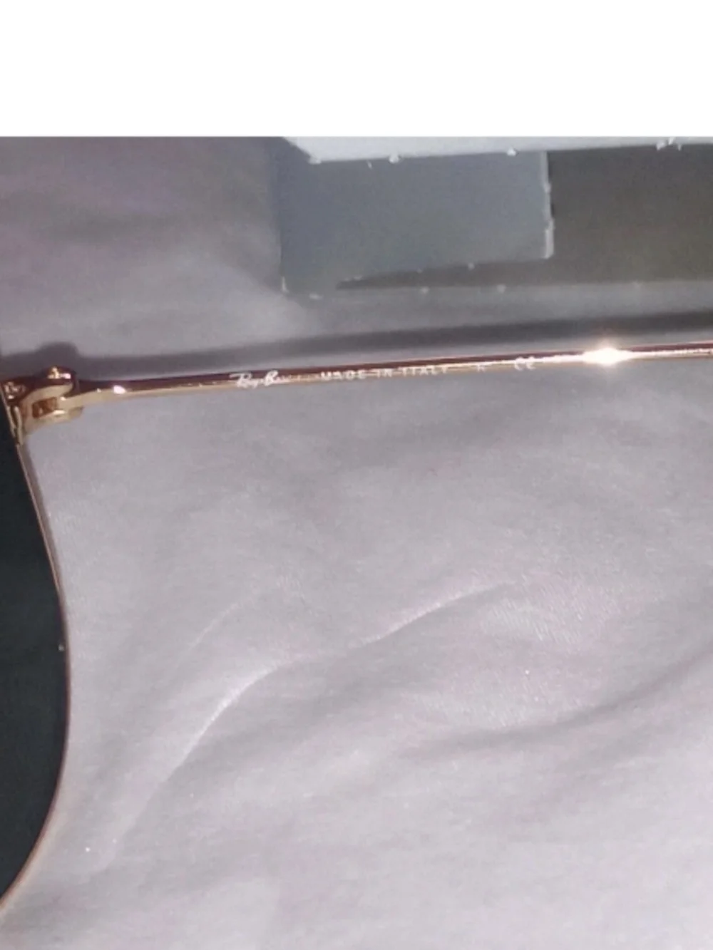 Ray-Ban Unisex Aviator Small Metal Gold Sunglasses (RB3044) Gold/G-15 Green, New